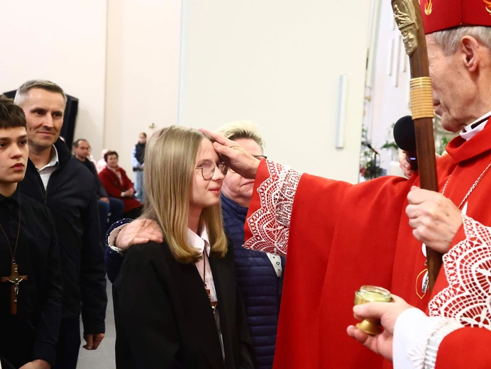 Bierzmowanie w par. Ducha Świętego w Mielcu