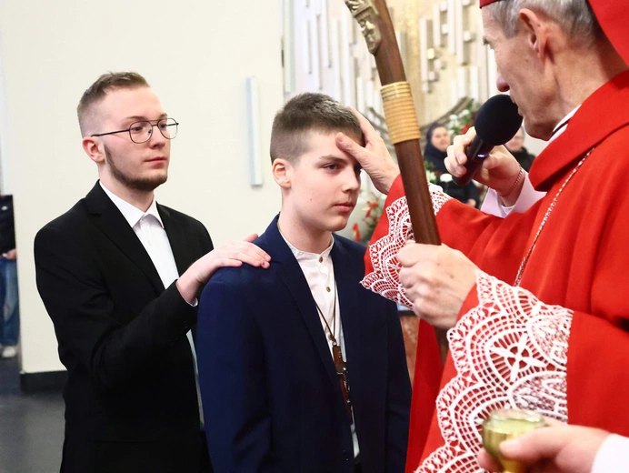 Bierzmowanie w par. Ducha Świętego w Mielcu