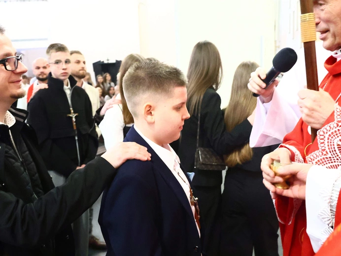 Bierzmowanie w par. Ducha Świętego w Mielcu