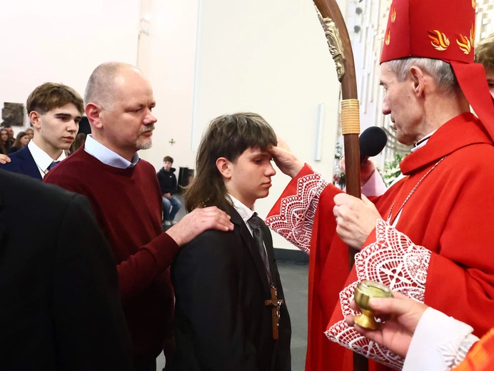 Bierzmowanie w par. Ducha Świętego w Mielcu