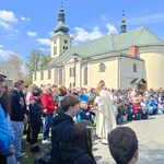 Msza na rozpoczęcie pielgrzymki do Łagiewnik