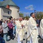 Msza na rozpoczęcie pielgrzymki do Łagiewnik