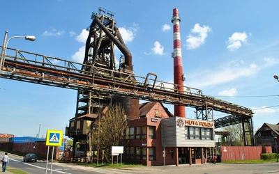 Wielki Piec huty Pokój w Rudzie Śląskiej