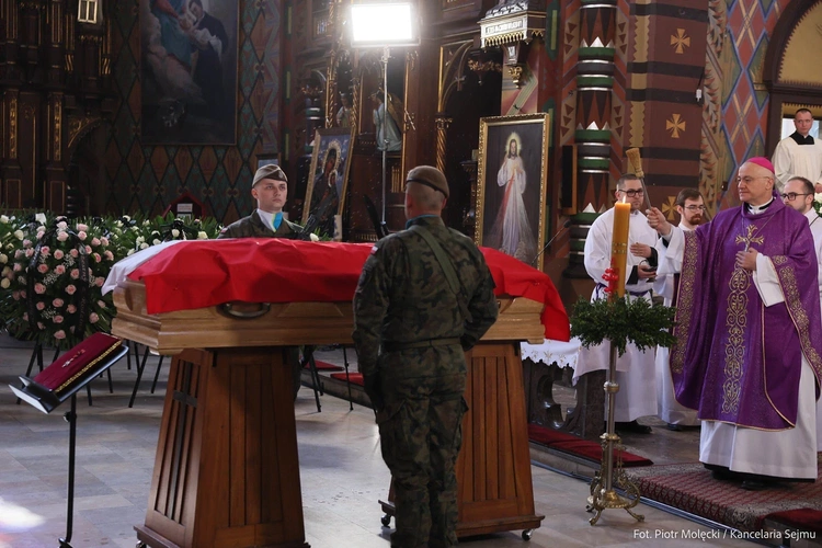 Sosnowiec. Ostatnie pożegnanie posła Łukasza Litewki 