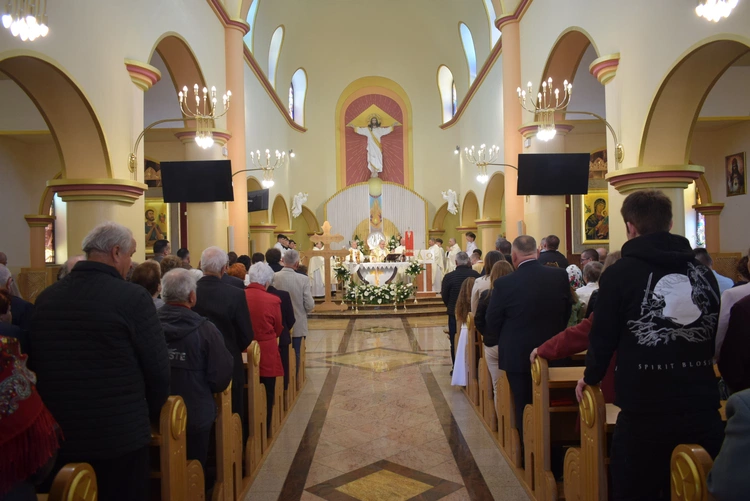 Jubileusz parafii w Kocudzy