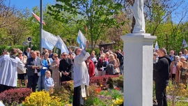 Twierdza Modlin. Nowa figura Maryi i pierwsze nabożeństwo majowe w diecezji