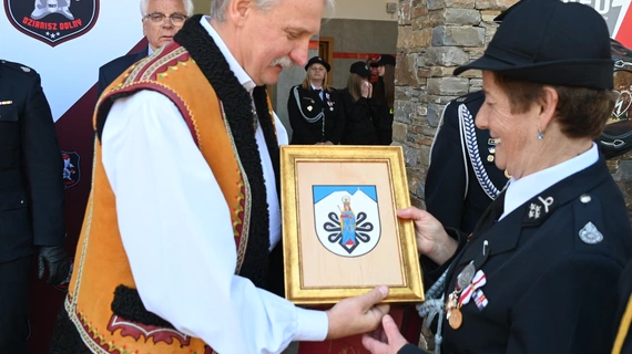 Radość strażaków w Dzianiszu