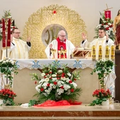 Nabożeństwo ku czci św. Szarbela w Pionkach