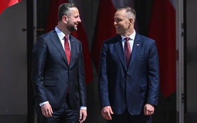 Minister Władysław Kosiniak-Kamysz i prezydent Karol Nawrocki