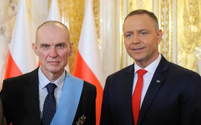 Andrzej Poczobut i prezydent Karol Nawrocki