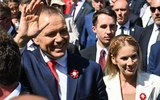 Prezydent Karol Nawrocki z małżonką