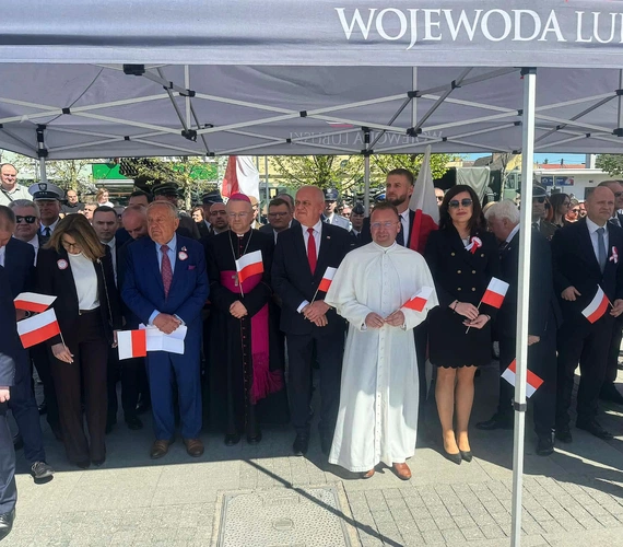 Wojewódzkie obchody święta narodowego Trzeciego Maja w Drezdenku