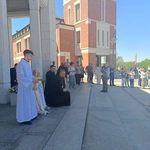 Pielgrzymi w Łagiewnikach