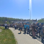 Pielgrzymi w Łagiewnikach
