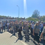 Pielgrzymi w Łagiewnikach