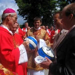 Górnik Zabrze, abp Nossol, Stanisław Oślizło, bp Czaja oraz Sevilla FC!