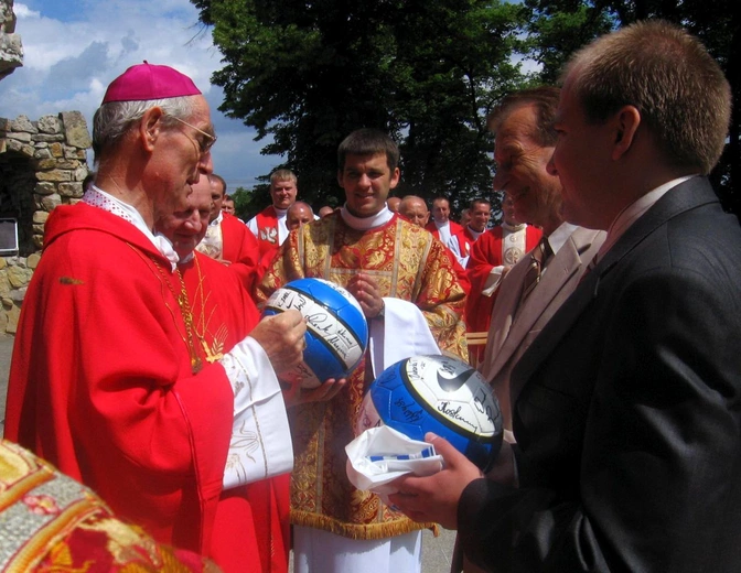 Górnik Zabrze, abp Nossol, Stanisław Oślizło, bp Czaja oraz Sevilla FC!