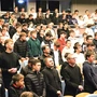 Grupom towarzyszyli księża opiekunowie. Nie zabrakło podziękowań  ani też modlitwy za nich.