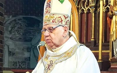 Eucharystii przewodniczył i kazanie wygłosił bp Jan Kopiec. 