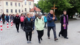 Po raz pierwszy przeszła piesza pielgrzymka z Wołowa do Głębowic