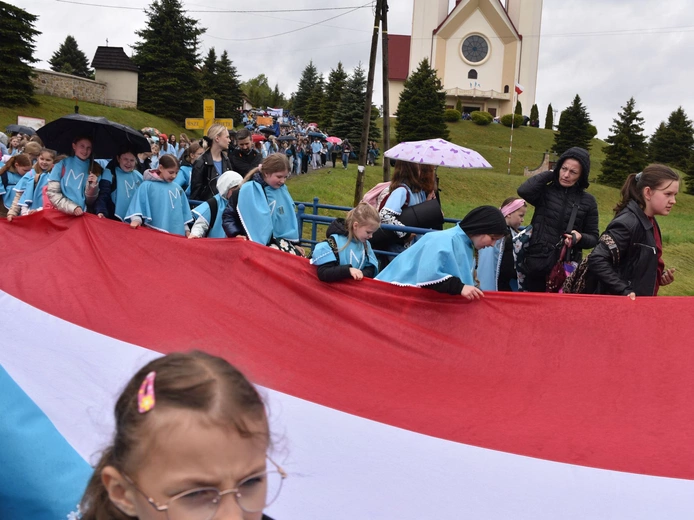 Pielgrzymka DSM do Czermnej - integracja