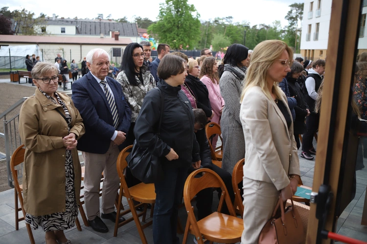 Poświęcenie kaplicy w "Domu Mocarzy"