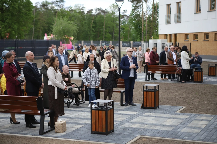Poświęcenie kaplicy w "Domu Mocarzy"