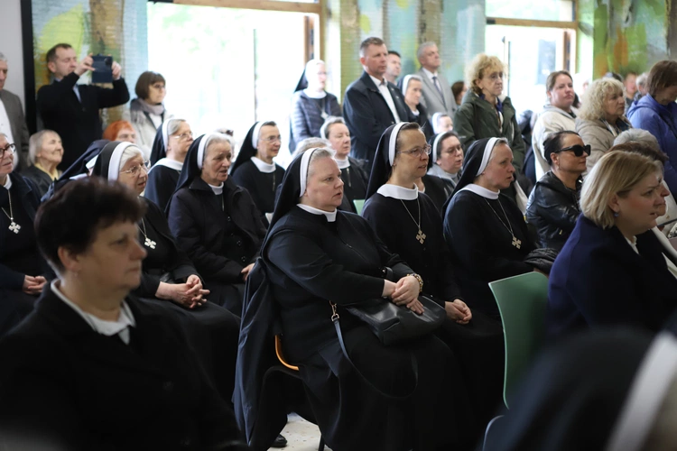 Poświęcenie kaplicy w "Domu Mocarzy"