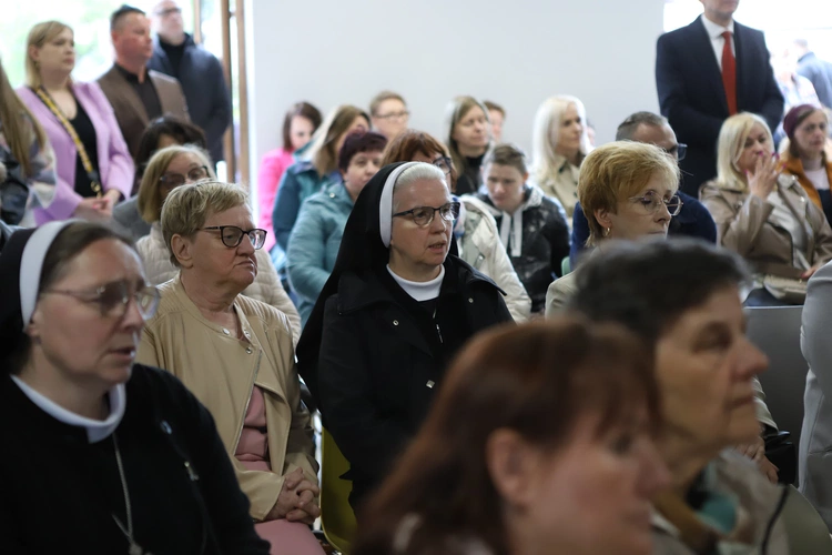 Poświęcenie kaplicy w "Domu Mocarzy"