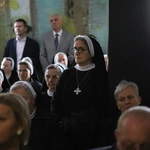Poświęcenie kaplicy w "Domu Mocarzy"