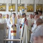 Poświęcenie kaplicy w "Domu Mocarzy"