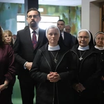 Poświęcenie kaplicy w "Domu Mocarzy"