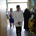 Poświęcenie kaplicy w "Domu Mocarzy"