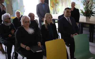 Poświęcenie kaplicy w "Domu Mocarzy"