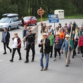 371. Łowicka Piesza Pielgrzymka na Jasną Górę w drodze