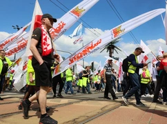 Warszawa: Przedstawiciele Stowarzyszenia Katechetów Świeckich wzięli udział w manifestacji „Solidarności”
