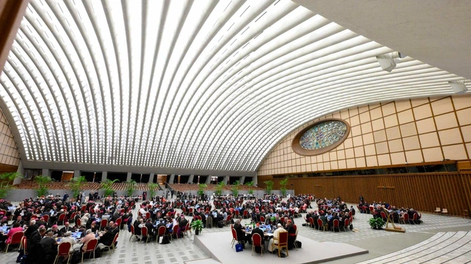 Podczas obrad synodalnych