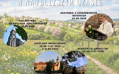 Warsztaty, pielgrzymka, a potem wakacje