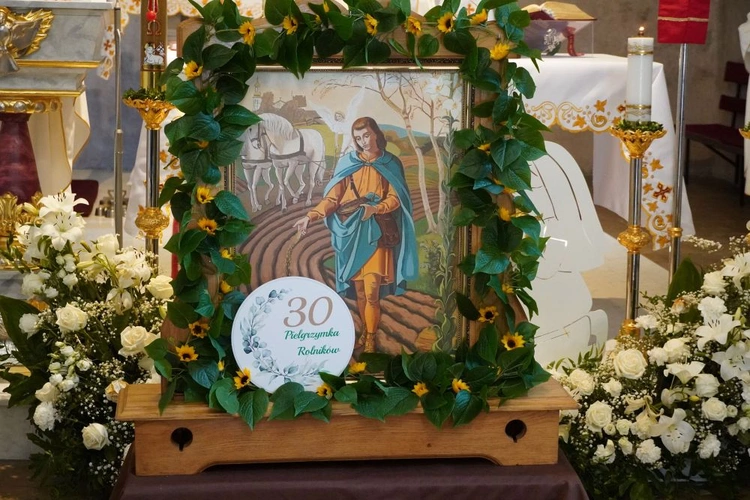 Rolnicy pielgrzymowali do Matki Bożej Lubeckiej