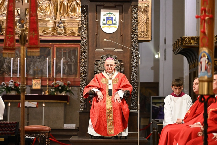 W Bazylice Mariackiej uroczystość wigilii Zesłania Ducha Świętego
