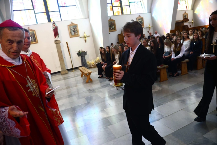 Bierzmowanie w Jodłowniku
