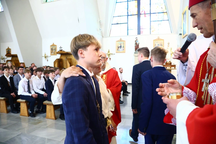 Bierzmowanie w Jodłowniku
