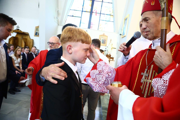 Bierzmowanie w Jodłowniku