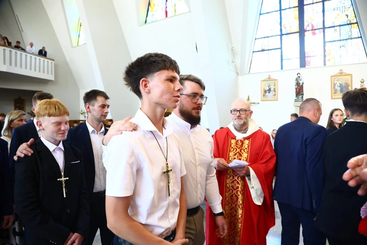Bierzmowanie w Jodłowniku