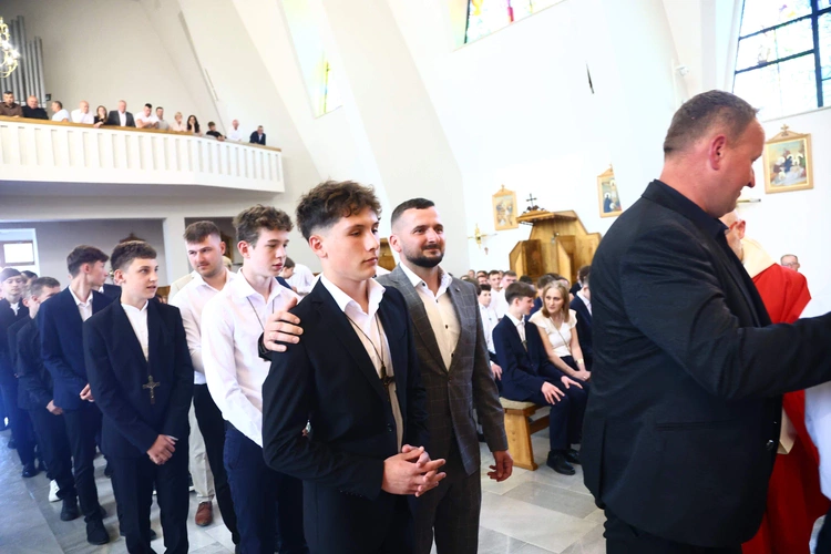 Bierzmowanie w Jodłowniku