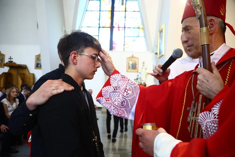 Bierzmowanie w Jodłowniku