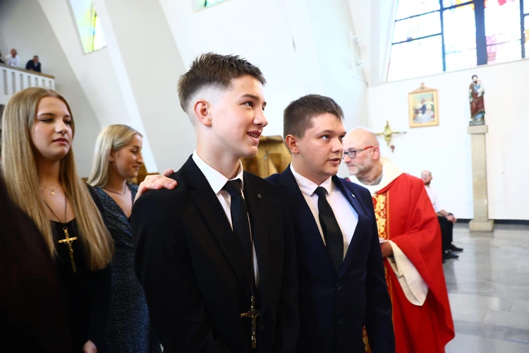 Bierzmowanie w Jodłowniku