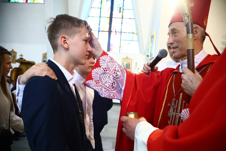 Bierzmowanie w Jodłowniku