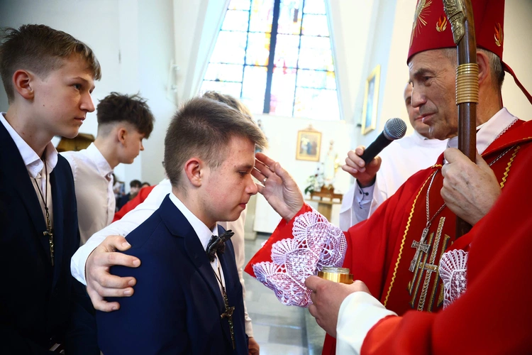 Bierzmowanie w Jodłowniku