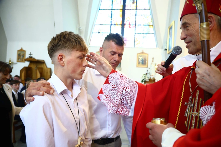 Bierzmowanie w Jodłowniku
